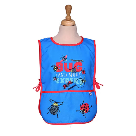 RHS I Bug You RPET Childrens Messy Play Apron - Blue