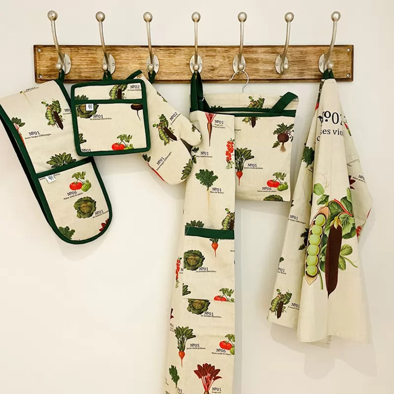 RHS Benary Vegetables Adult Apron - Stone