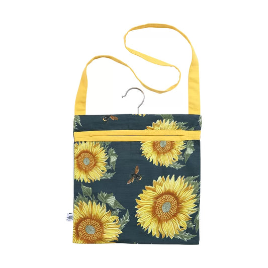 RHS Sunflower Peg Bag - Navy