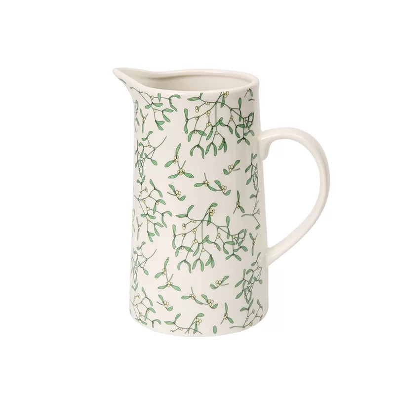 RHS Mistletoe Water Jug - Ivory