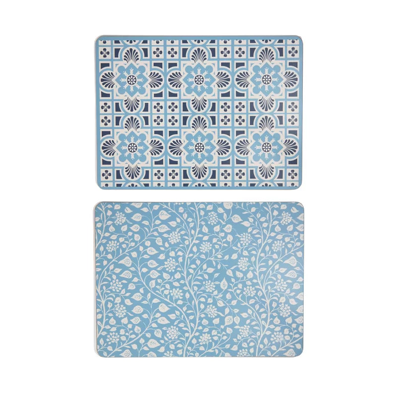 RHS Gertrude Jekyll Set of 4 Placemats - Blue