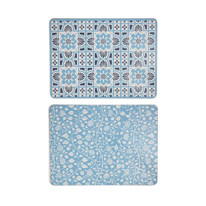 RHS Gertrude Jekyll Set of 4 Placemats - Blue