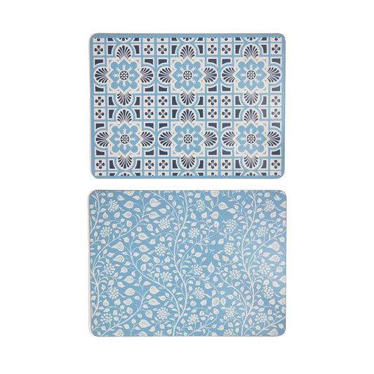 RHS Gertrude Jekyll Set of 4 Placemats - Blue