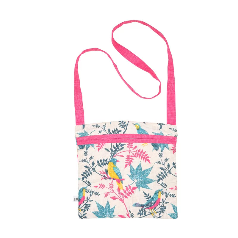 RHS Birds Organic Cotton Peg Bag