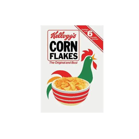 Vintage Kelloggs Cornflakes Cockerel Tea Towel