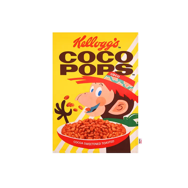 Vintage Kelloggs Coco Pops Tea Towel