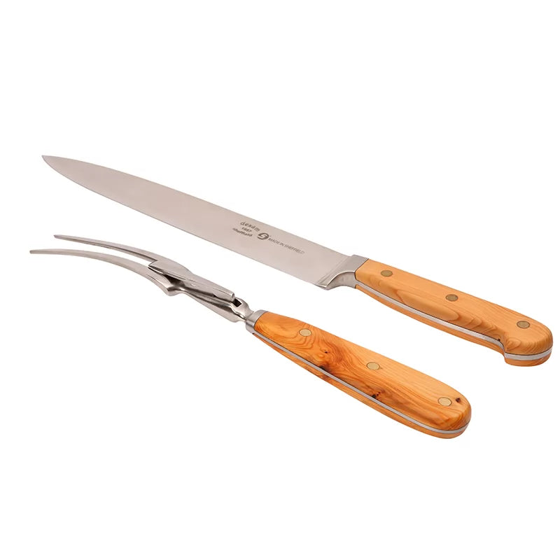 Forest and Forge Yew Carving Set