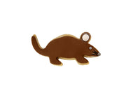 9cm Mouse Cookie Cutter - Pink