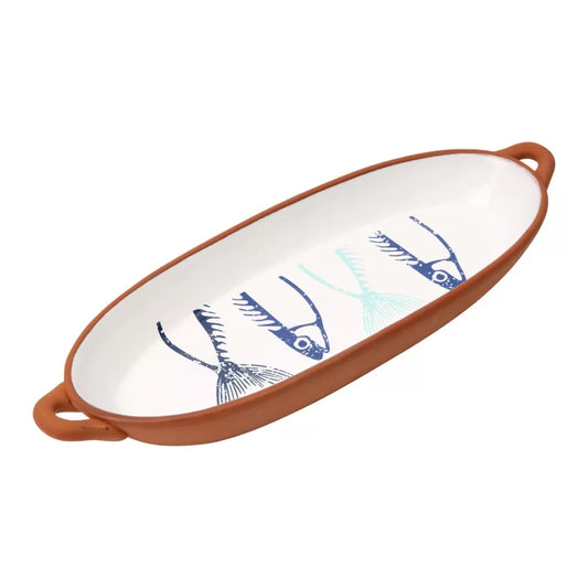 Fish Oval Baking Dish