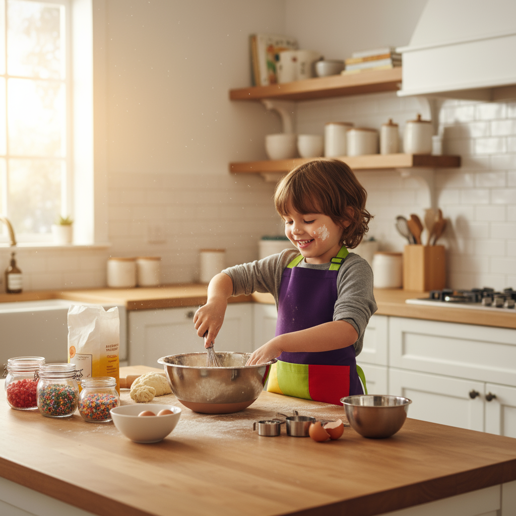 Colourblocks Childrens Apron