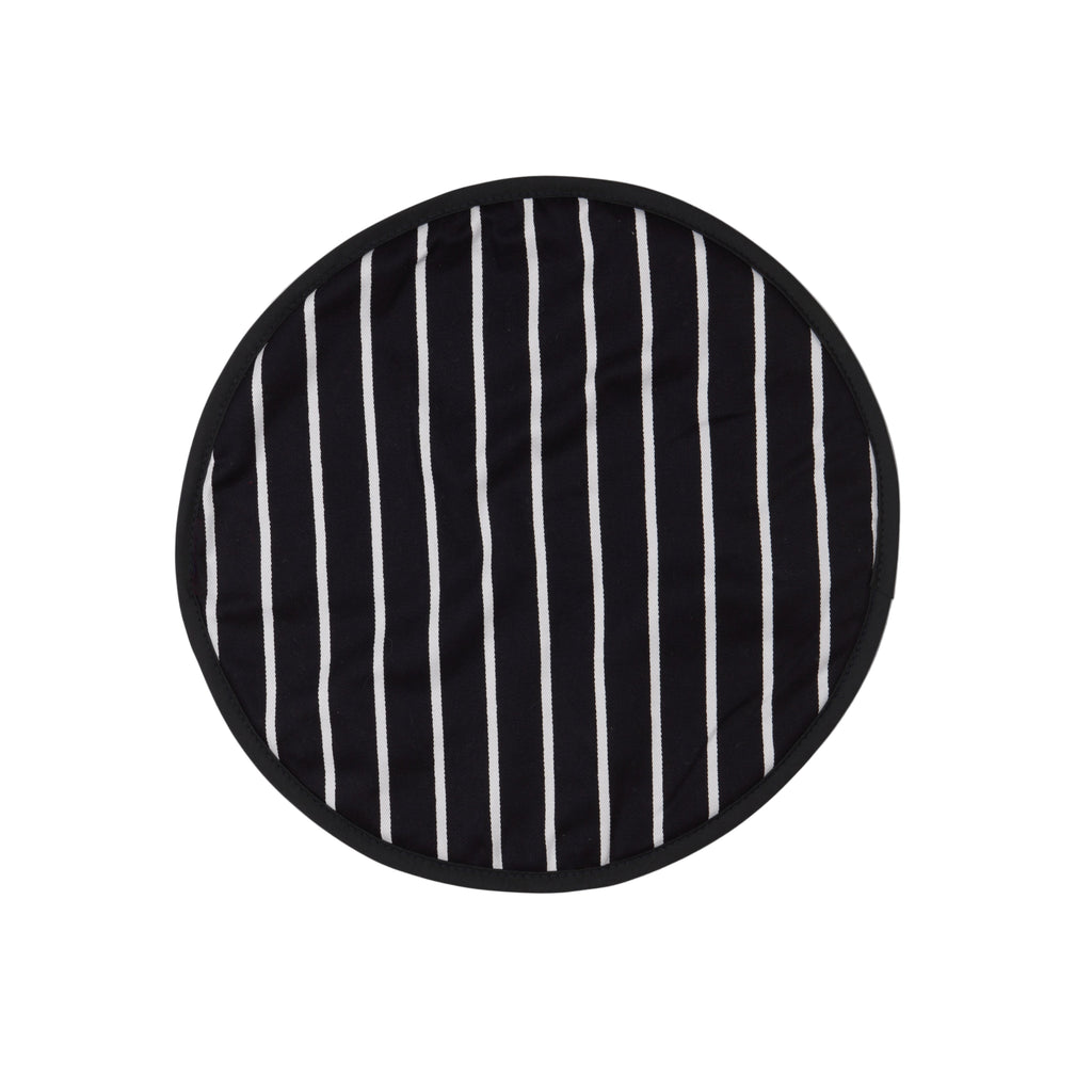 Rushbrookes Butchers Stripe Round Hob Cover