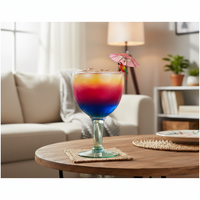 CellarDine 600ml Recycled Glass Cocktail Glass - Clear