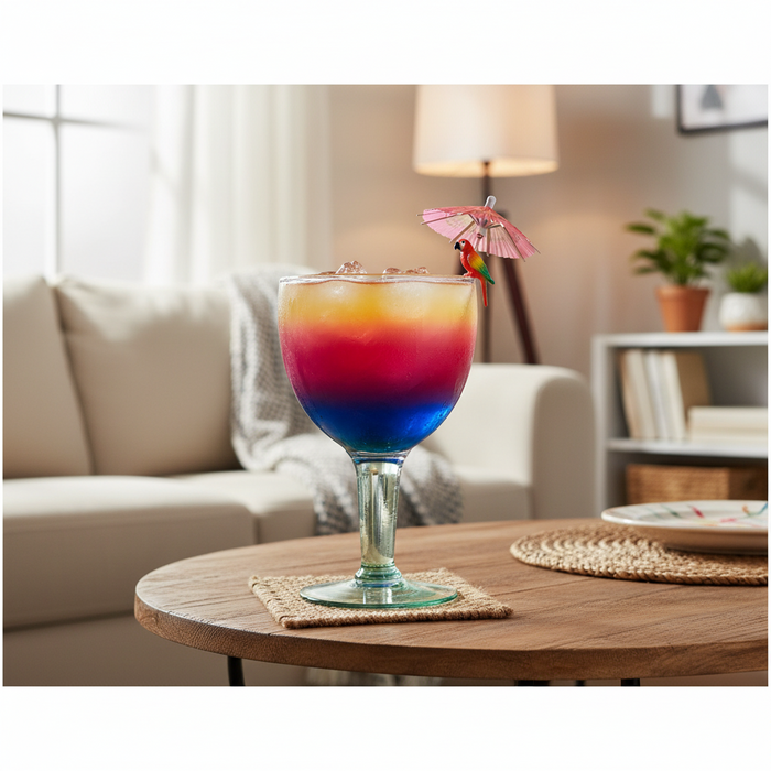 CellarDine 600ml Recycled Glass Cocktail Glass - Clear