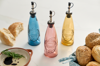 Sintra Recycled Glass Oil Drizzler - Blush