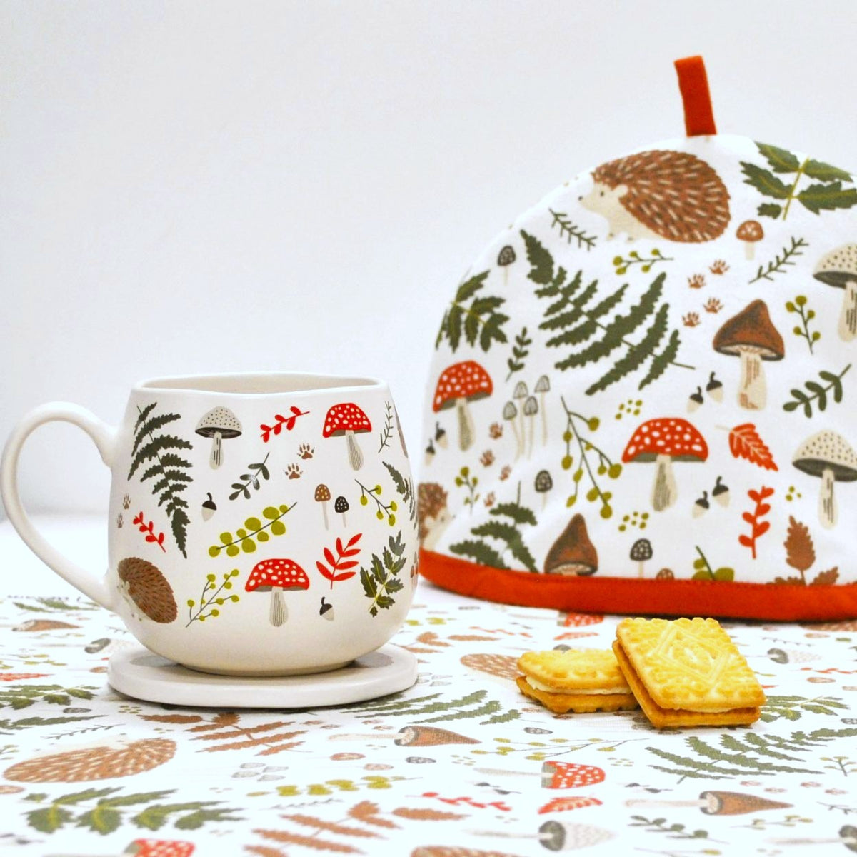 Woodland Tea Cosy - Beige